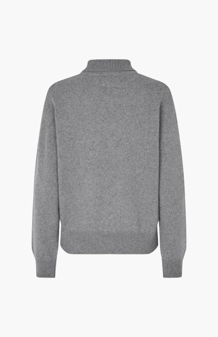 Samsøe Samsøe Grey Mel. Sabirgitte Turtleneck