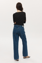 Marle Heritage Blue Wide Leg Jean