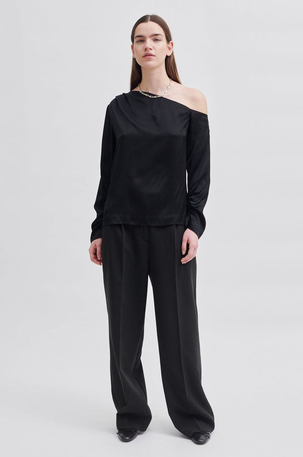 Second Female Black Groove Trousers