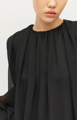 Juliette Hogan Black Indra Blouse