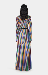 Hansen & Gretel Wave Length Anouk Silk Maxi Dress