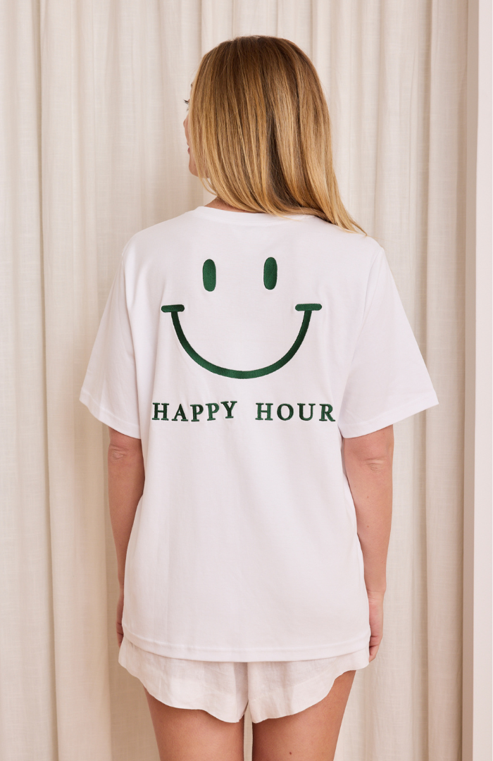 Caitlin Crisp Green Happy Hour Tee