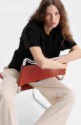 Morrison Black Bennett Knit Tee