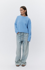 DAY Blue Melange Pullover