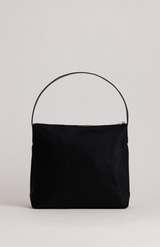 Yu Mei Black Nylon Medium Utility Bag