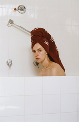 Baina Mudbrick + Cream Claremont Bath Towel