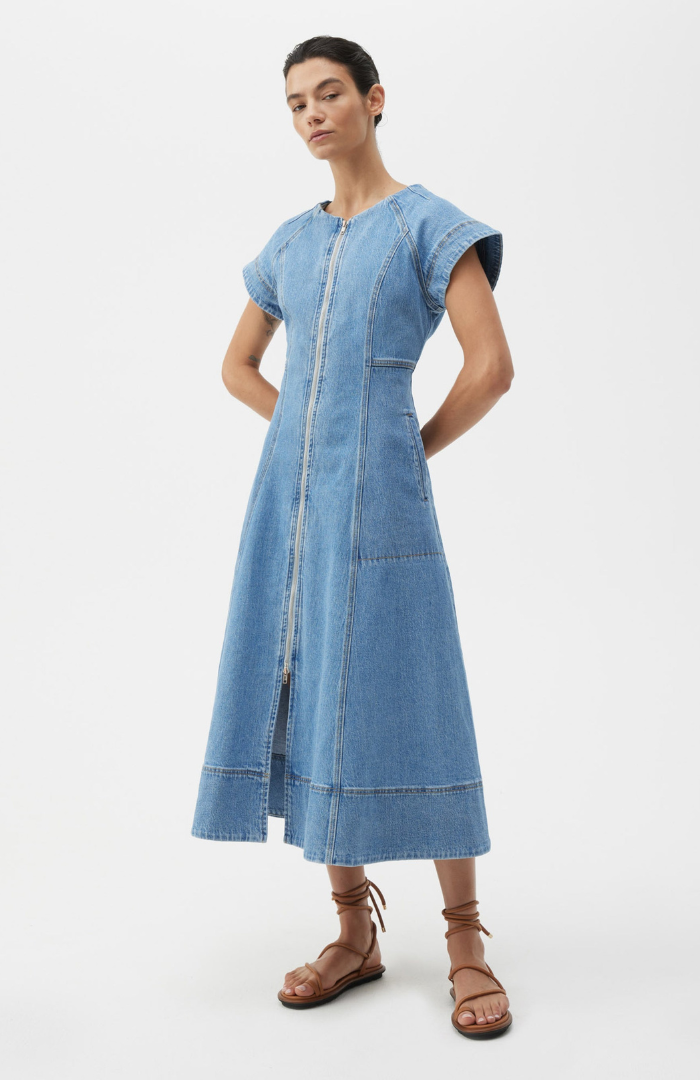 Morrison Light Blue Clovelly Denim Dress