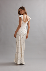 Caitlin Crisp Polka Dot Remi Dress