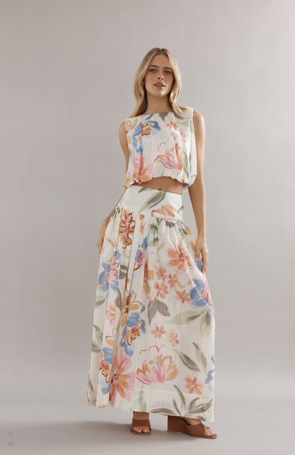 Caitlin Crisp Tea Party Capri Skirt