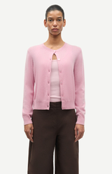 Samsoe Samsoe Bleached Mauve Saboston Cardigan