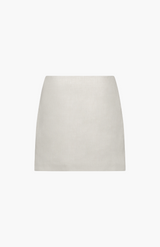 Caitlin Crisp Natural Linen Birdy Skirt