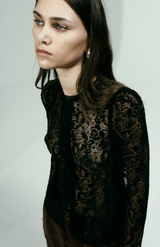 Harris Tapper Black Lace Helena Top