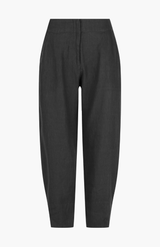 Morrison Black Linen Rocco Pant