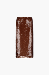 One Of Others Coffee Kendall Skirt