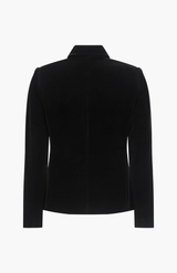 Harris Tapper Black Velvet Bardot Blazer