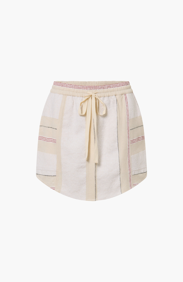 Ilio Nema Cream Boucle Stripe Abas Skirt