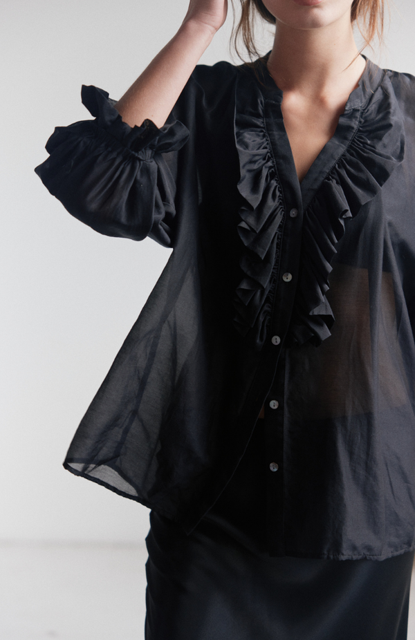 Mahsa Black Liberty Jane Blouse