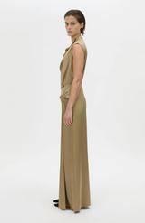 Camilla And Marc Moss Green Delara Maxi Dress