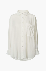 Rabens Saloner White  Noah Oversized Shirt