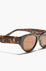 Samsøe Samsøe Tortoise Brown Sajude Sunglasses