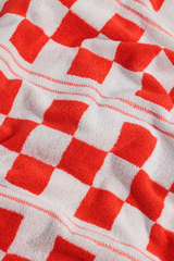 Baina Cloud & Ranch Red Busby Pool Towel