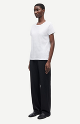Samsøe Samsøe White Solly Tee