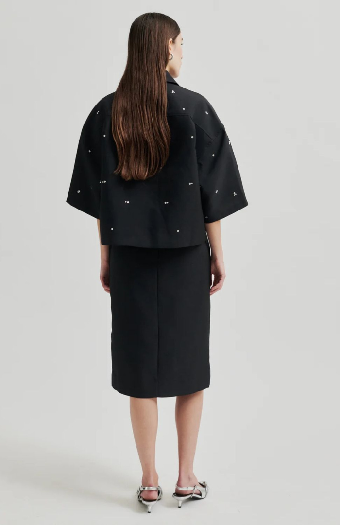 Second Female Black Elegance Shirt