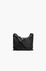 Deadly Ponies Black + Brass Midimese Crossbody Bag