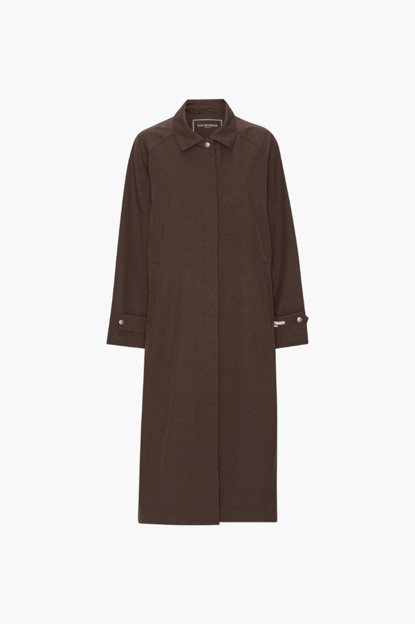 Ilse Jacobsen Chocolate Brown Raincoat