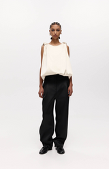 Harris Tapper Ivory Knot Top