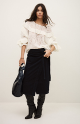 Ba&sh Lucas Ecru Jumper
