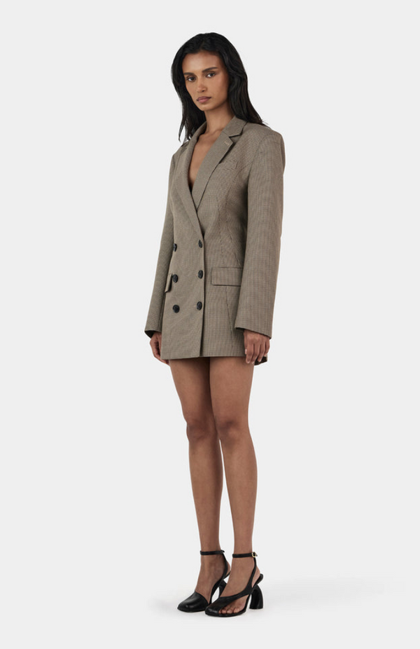 Hansen & Gretel Chestnut Callum Blazer Dress