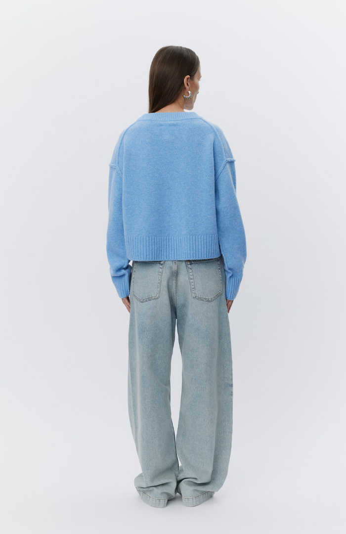 DAY Blue Melange Pullover