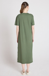 Absolut Cashmere Kaki Nicolette Dress