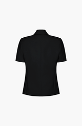 Harris Tapper Black Short Sleeve Bardot Blazer