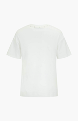 Harris Tapper White Lotte Beaded T-Shirt