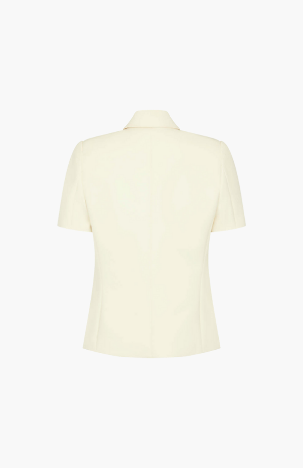 Harris Tapper Bone Short Sleeve Bardot Blazer