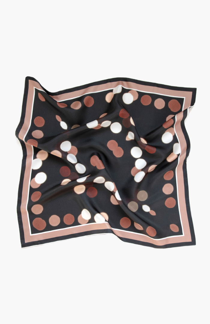 Good & Co Manhattan By Night Study Silk Neck Scarf