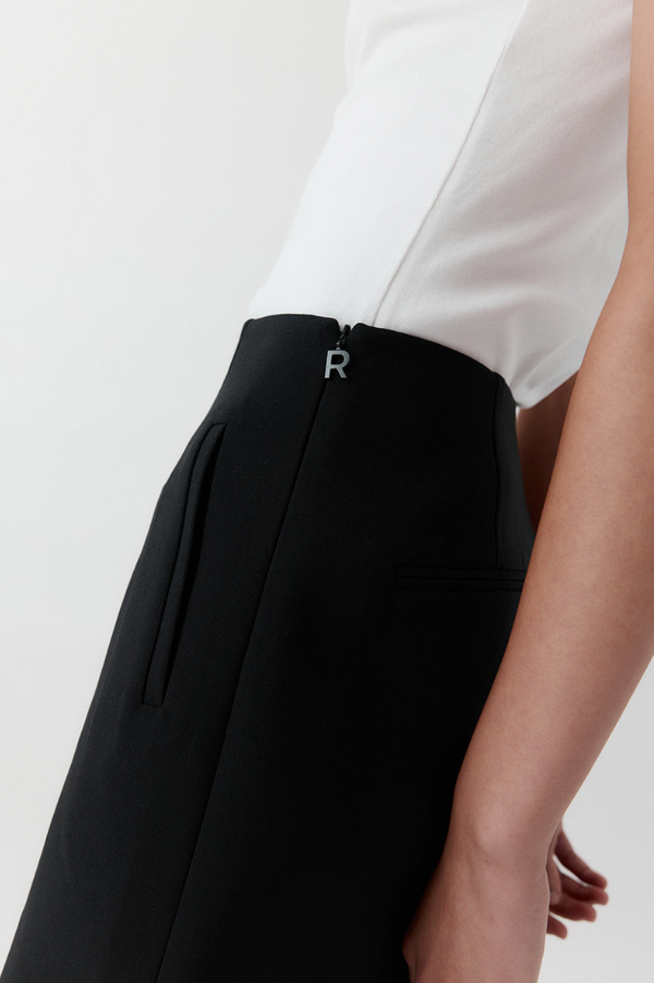 REBE Black Mini Skirt