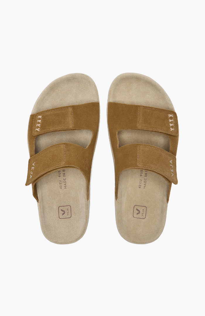Veja Tent + Almond Suede Etna Sandal