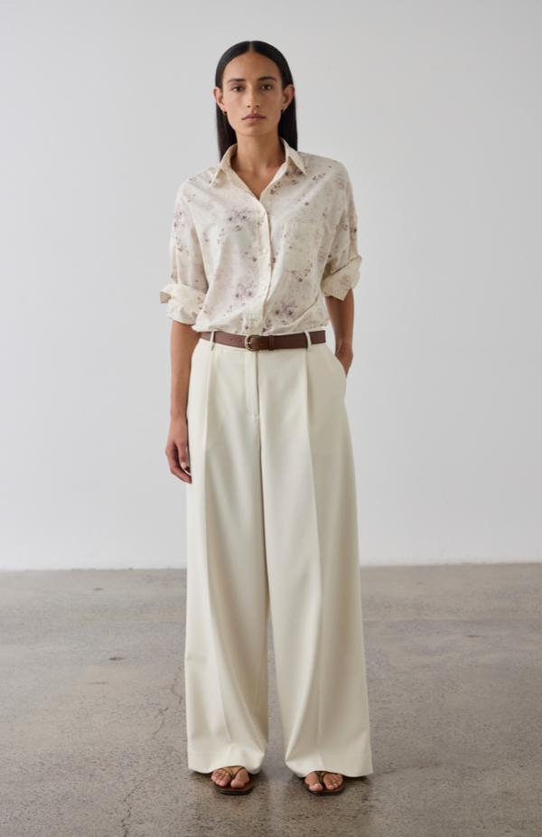 Laing Floral Boyfriend Shirt