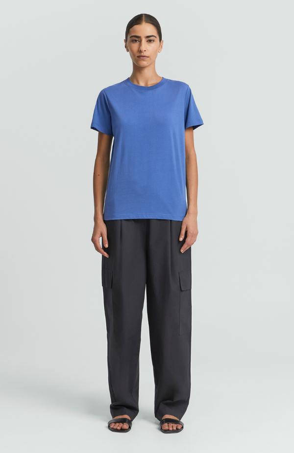 Jac + Jack Fallow Blue Verte Tee