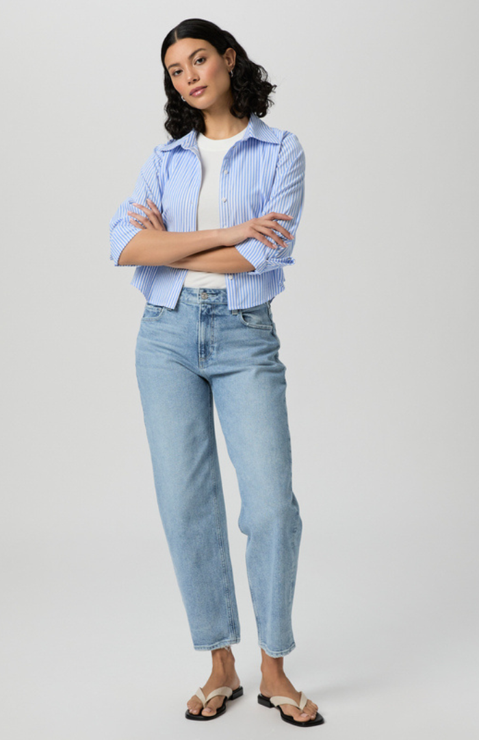 Shop Paige Verse Alexis Barrel Leg Jean Online | True Store