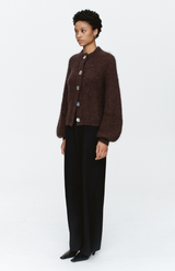 Marle Chocolate Cait Cardigan