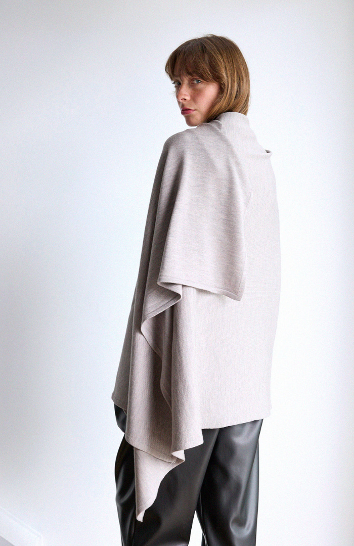 Good & Co Dove Merino Wrap