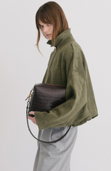 Yu Mei Fire Croc Ch'lita Bag