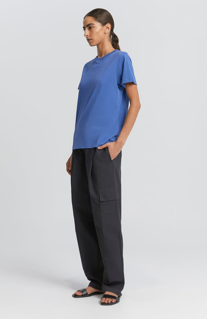 Jac + Jack Fallow Blue Verte Tee