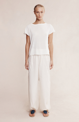 Marle Ivory Lill Knit Tee