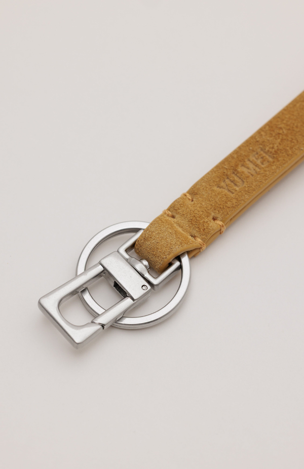Yu Mei Sun Suede Key Fob
