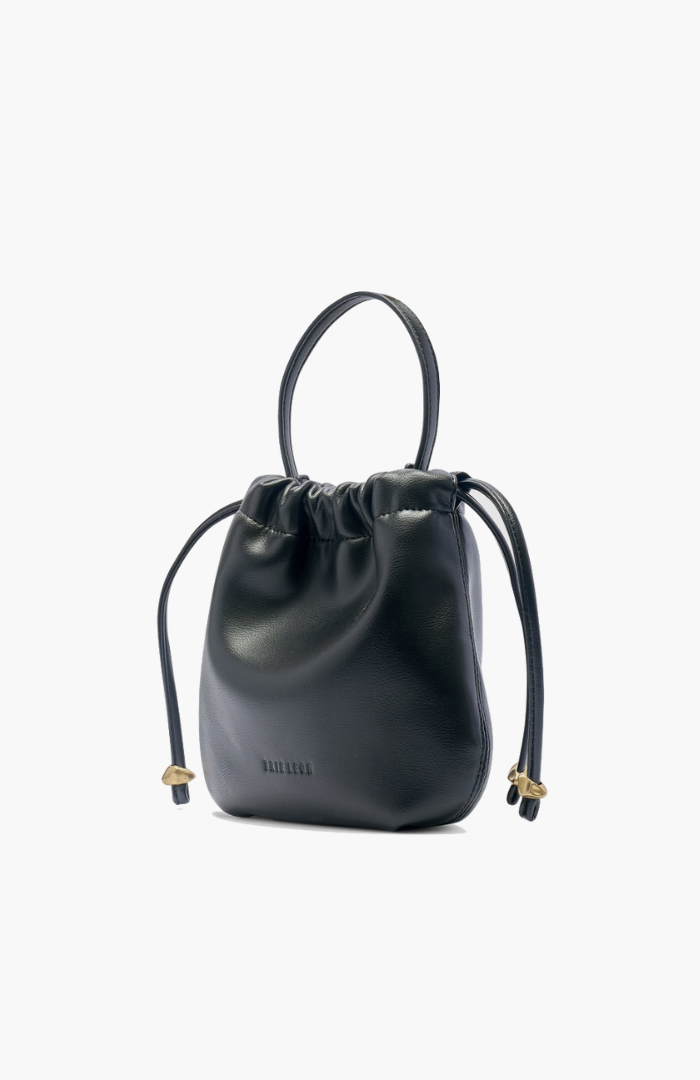 Brie Leon Black Halle Crossbody Bag